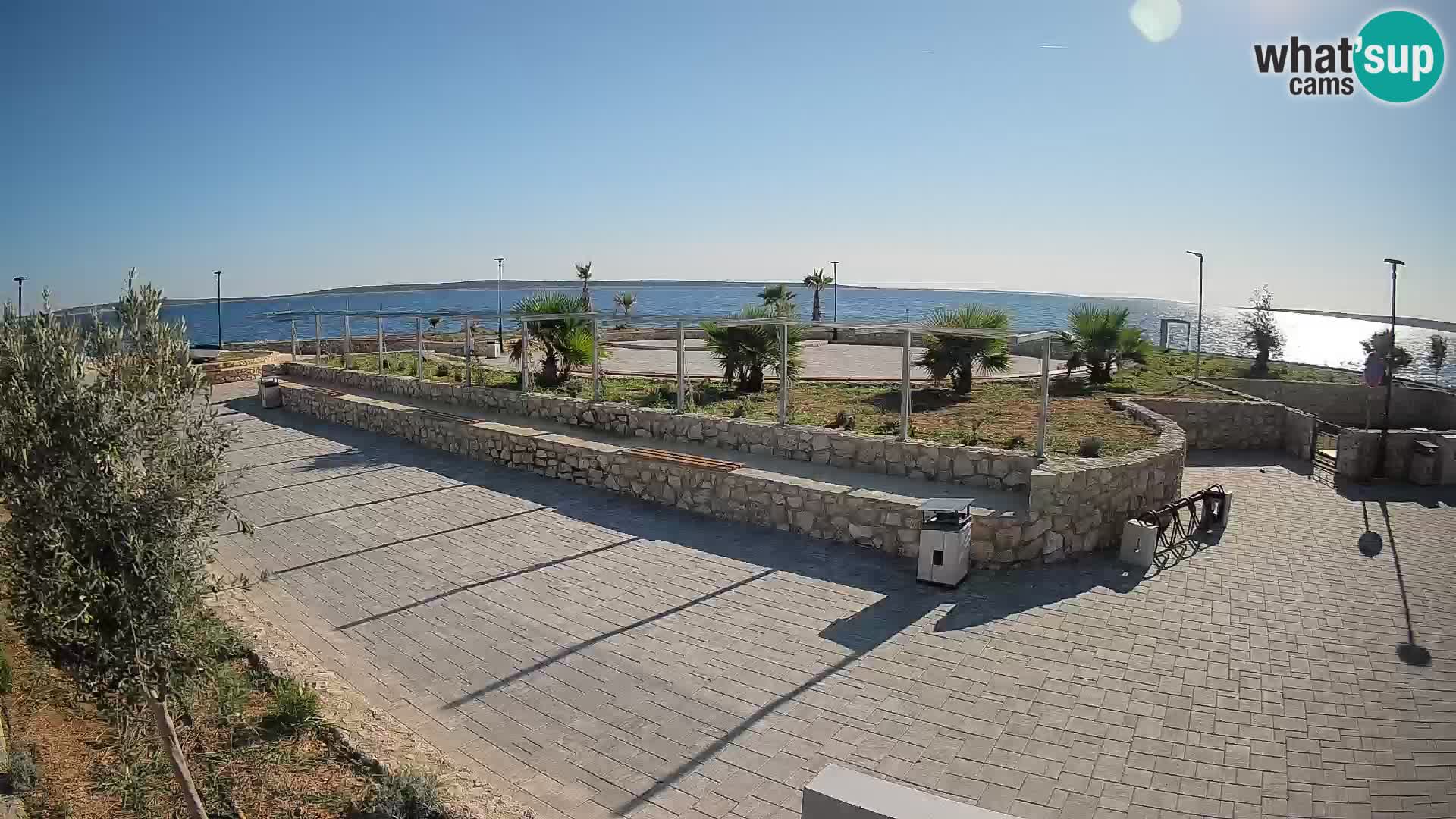 Mandre Sommerbühne Webcam – Velika điga | Insel Pag