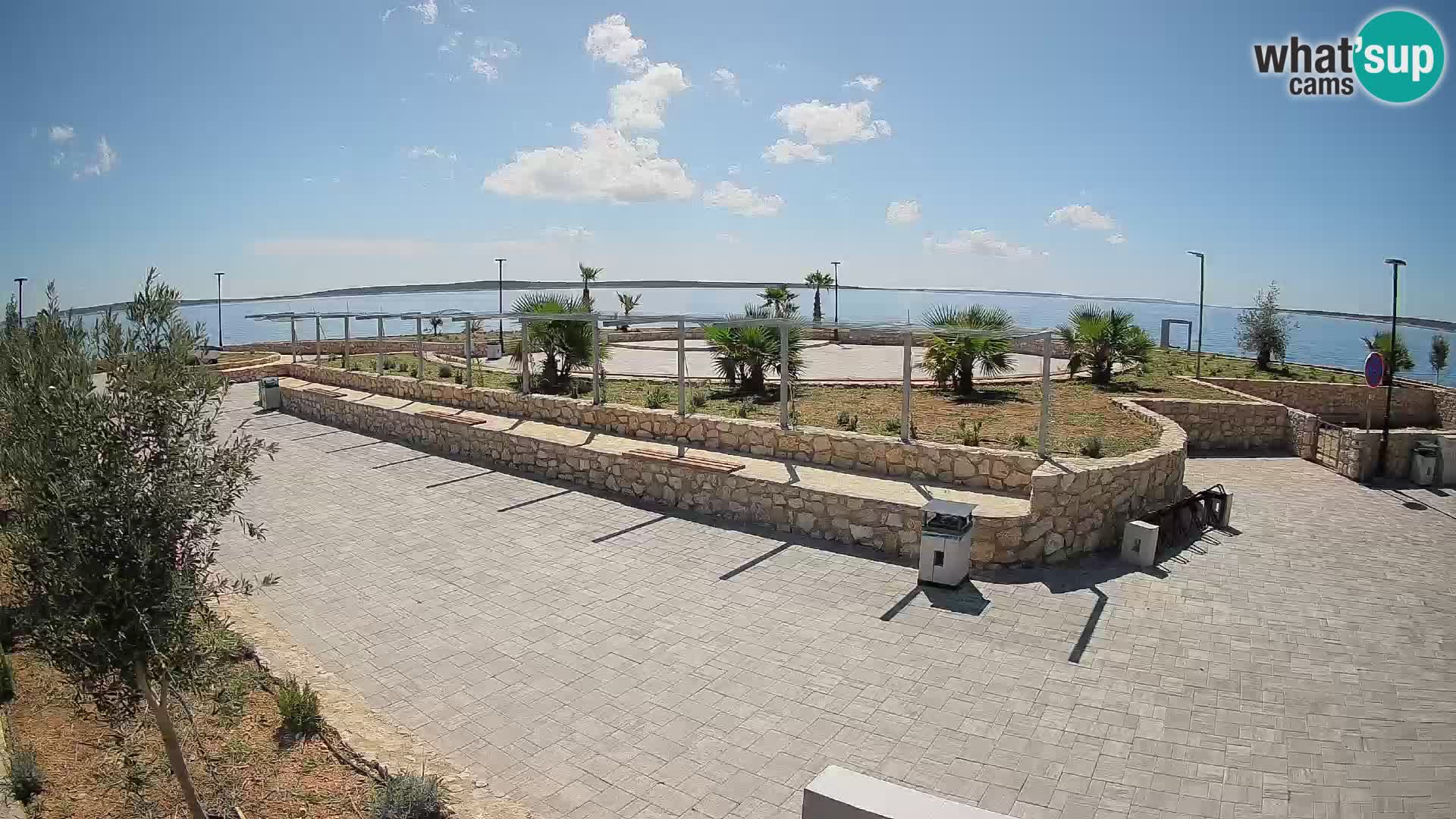 Mandre Summer Stage Webcam – Velika điga | Pag Island
