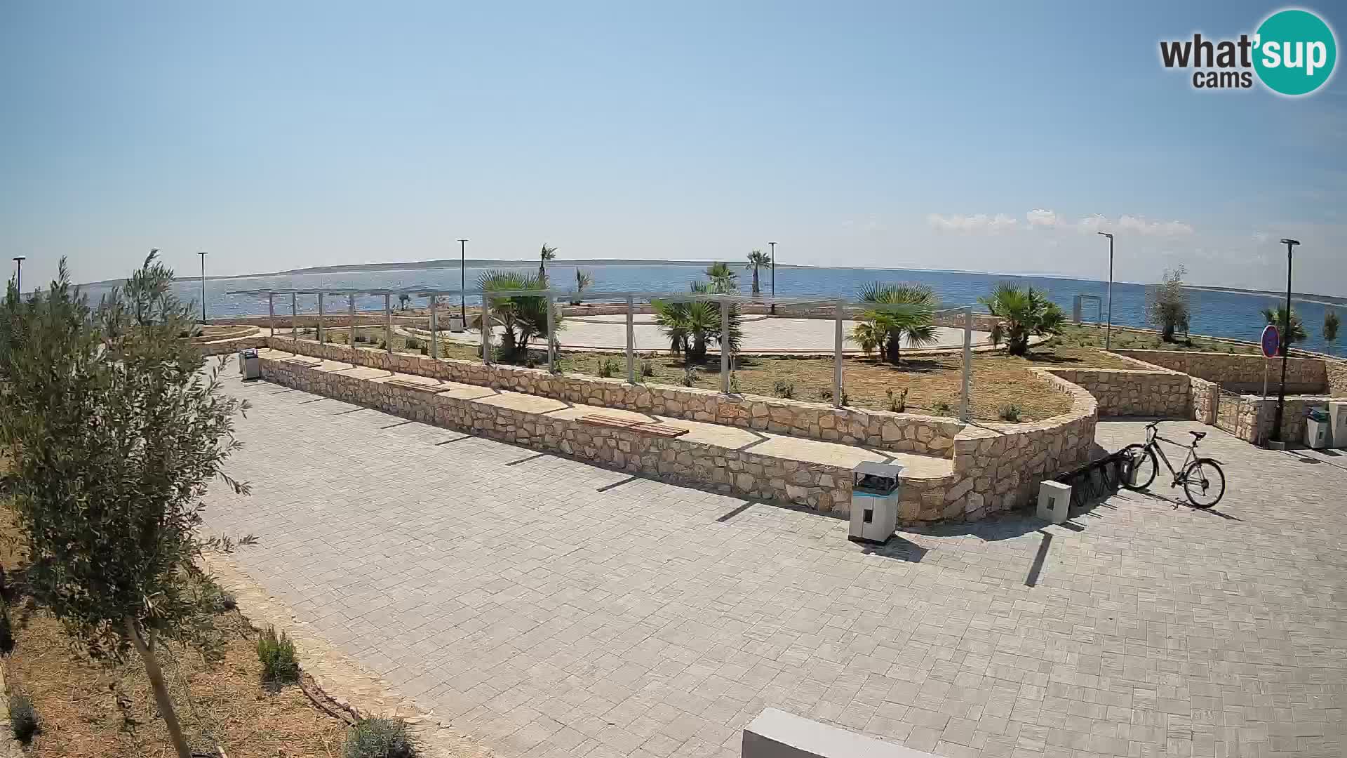 Webcam Mandre – Palco estivo Velika điga | Isola di Pag