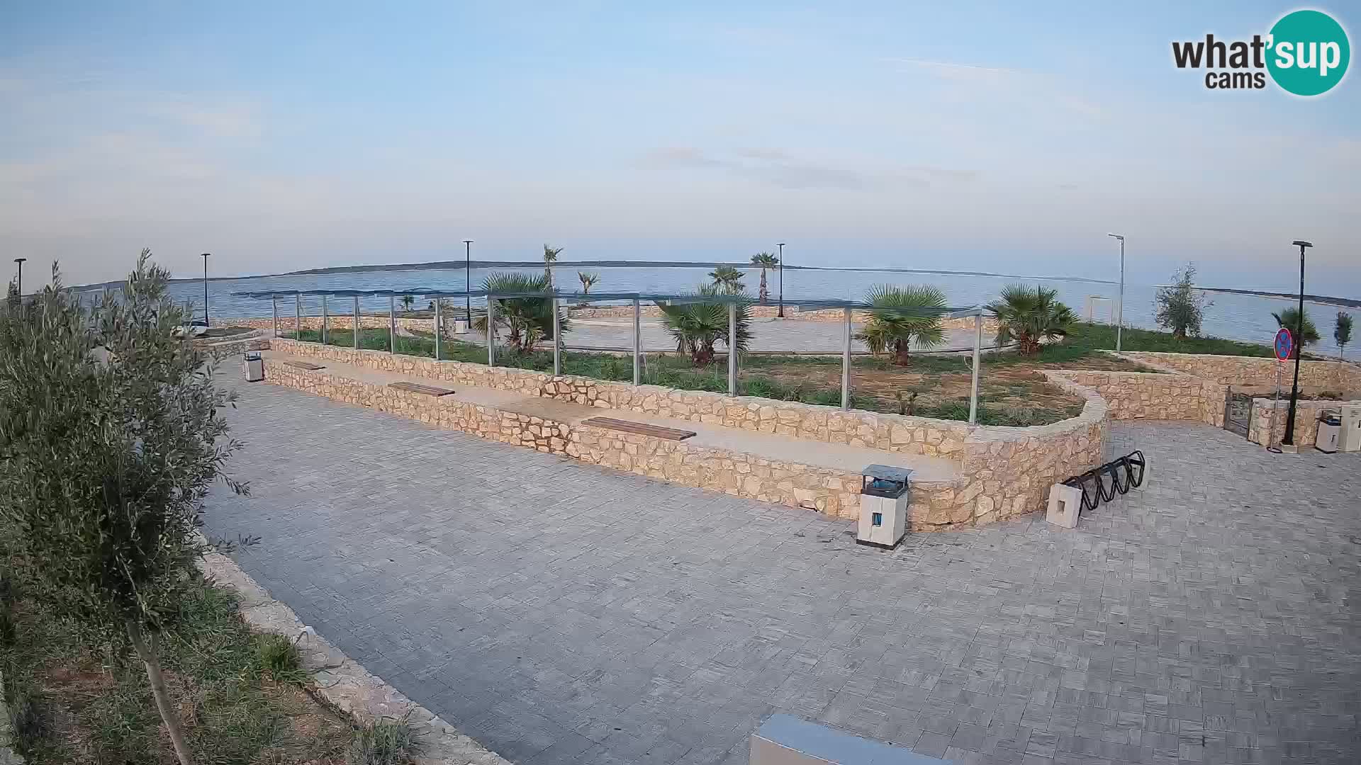 Webcam Mandre – Palco estivo Velika điga | Isola di Pag