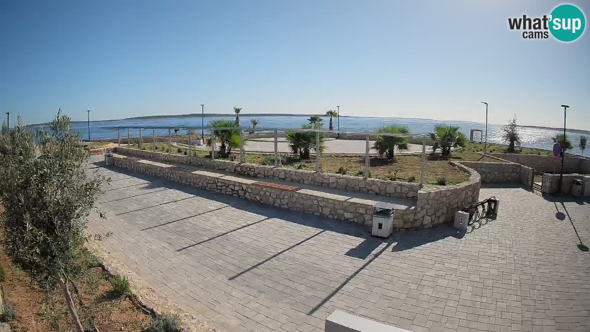 Webcam Mandre – Palco estivo Velika điga | Isola di Pag