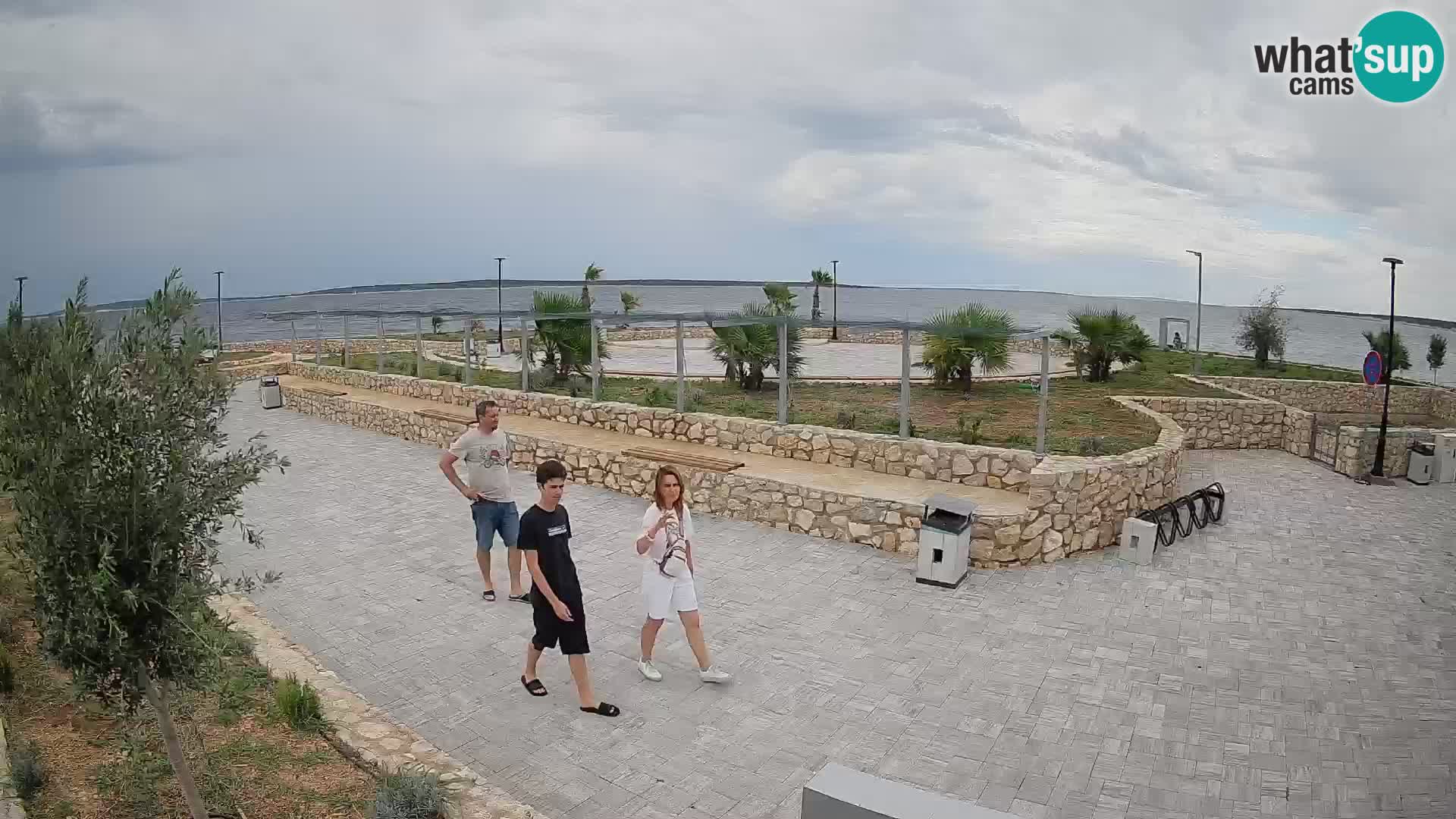 Webcam Mandre – Escenario de verano Velika điga | Isla de Pag