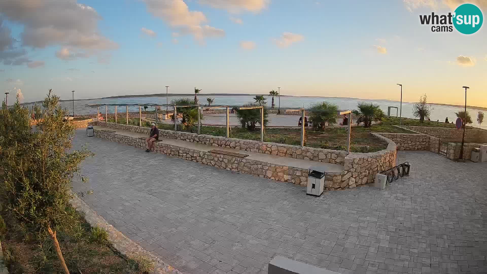 Webcam Mandre – Palco estivo Velika điga | Isola di Pag