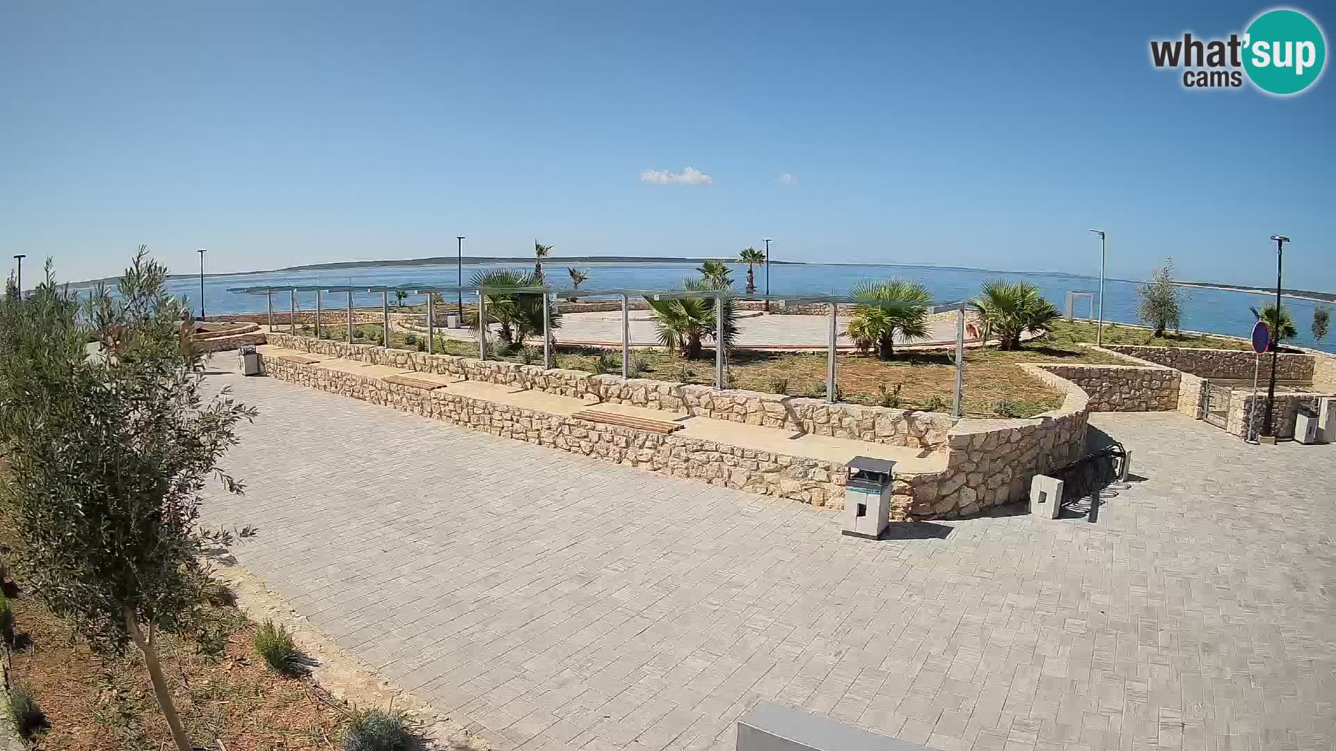 Mandre Summer Stage Webcam – Velika điga | Pag Island