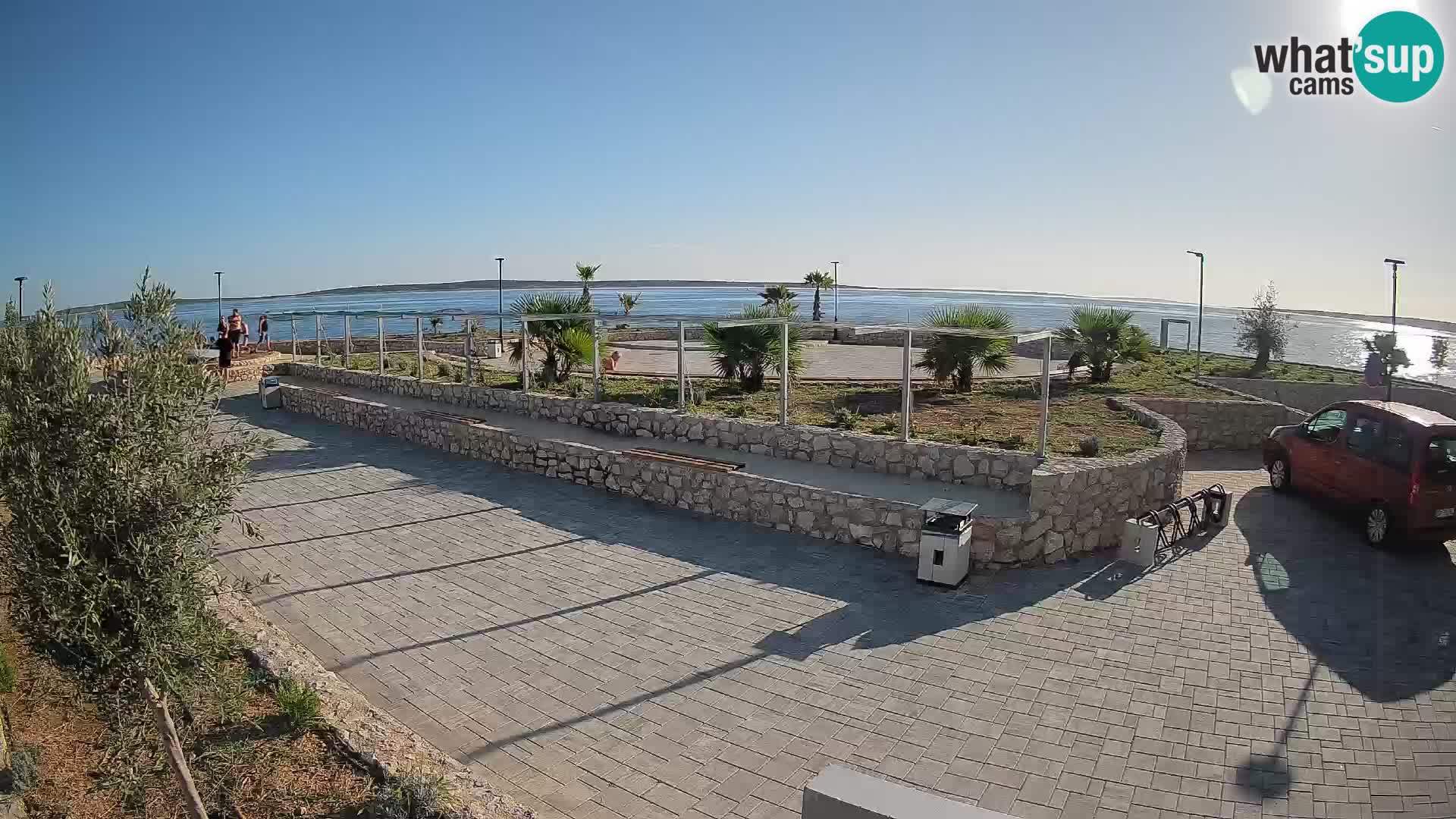 Mandre Sommerbühne Webcam – Velika điga | Insel Pag