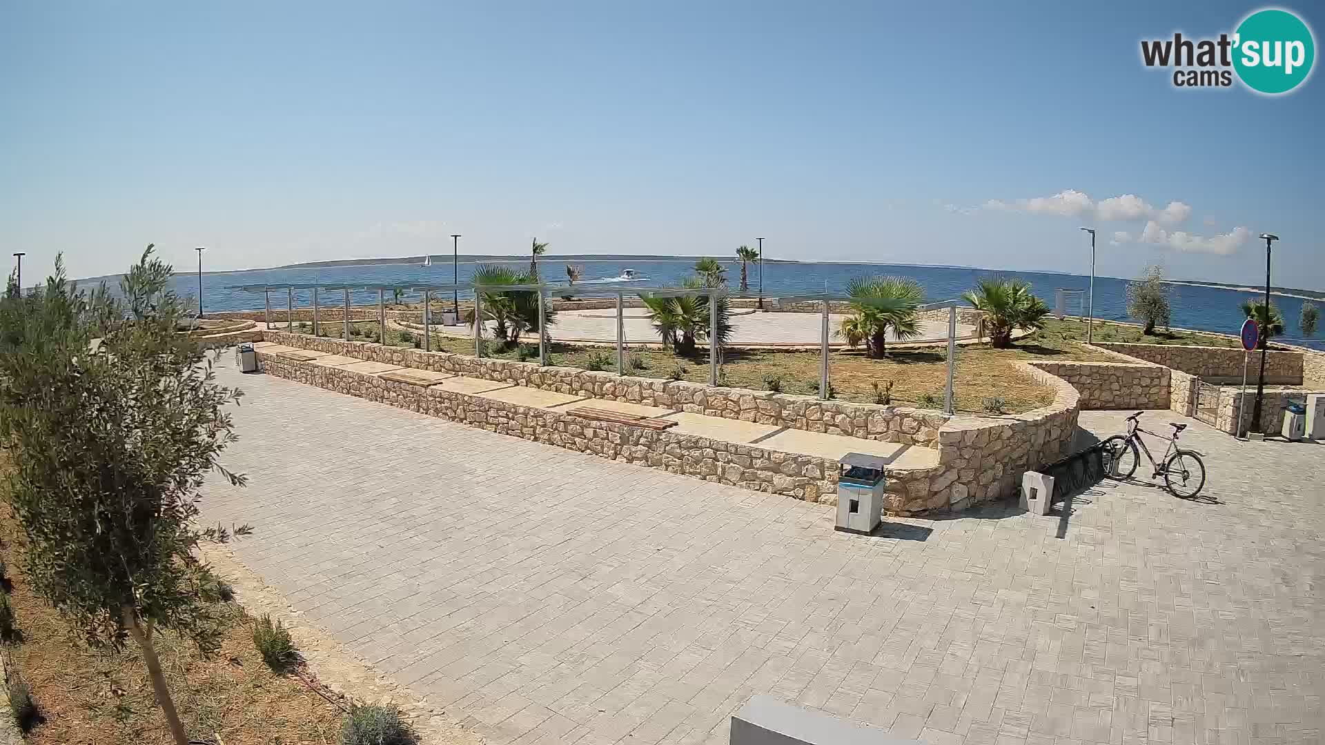 Webcam Mandre – Palco estivo Velika điga | Isola di Pag