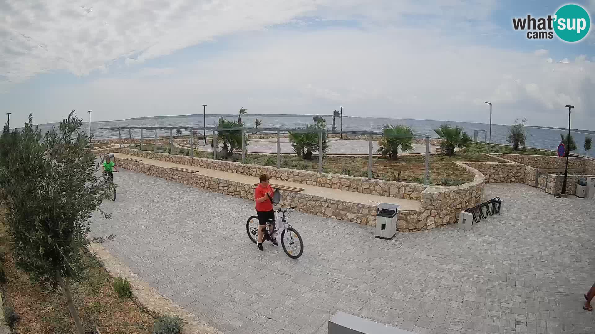 Mandre Summer Stage Webcam – Velika điga | Pag Island