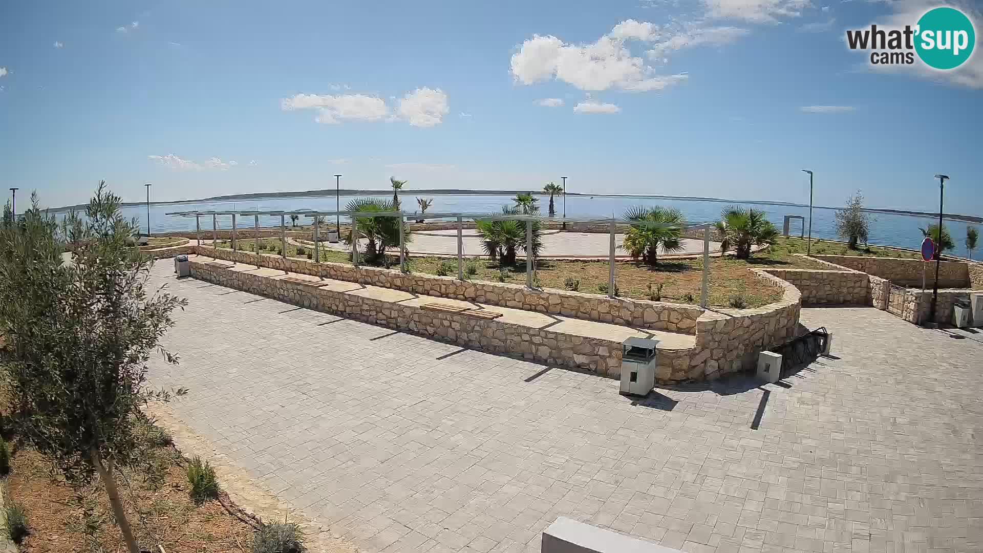 Webcam Mandre – Palco estivo Velika điga | Isola di Pag
