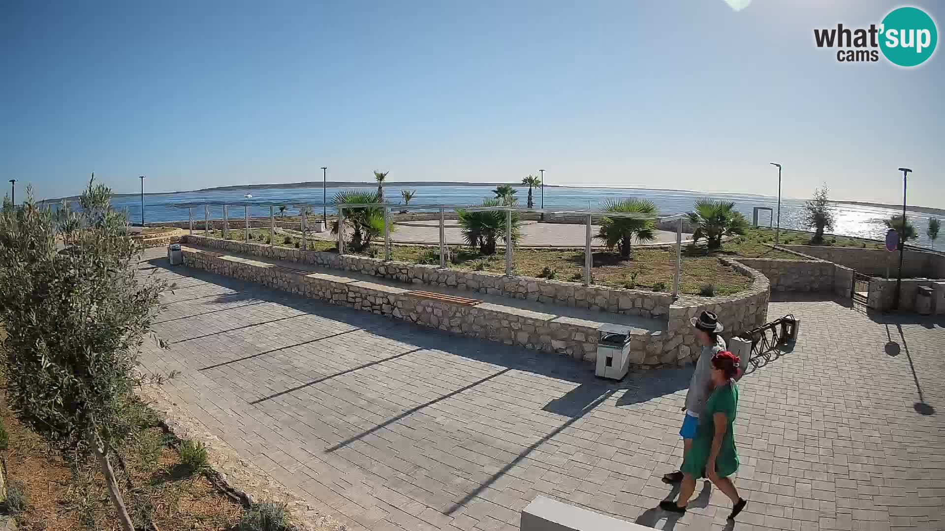 Webcam Mandre – Palco estivo Velika điga | Isola di Pag