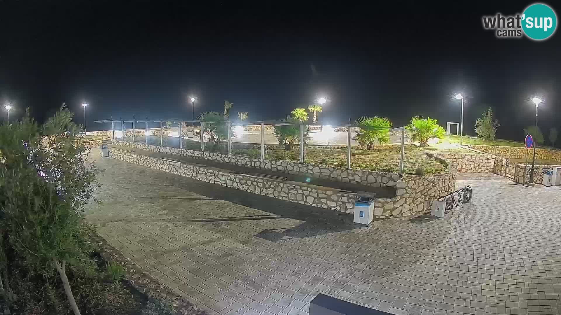 Mandre Summer Stage Webcam – Velika điga | Pag Island