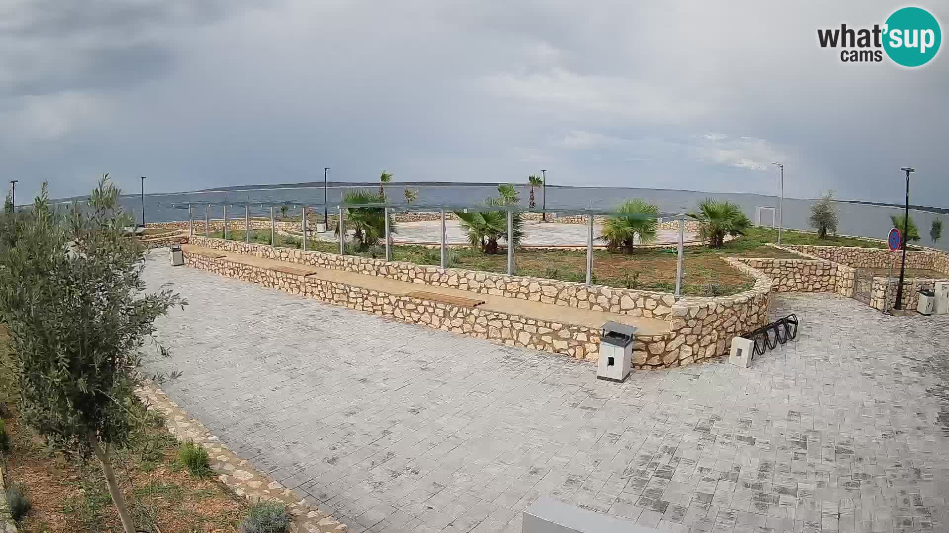 Webcam Mandre – Scène estivale Velika điga | Île de Pag