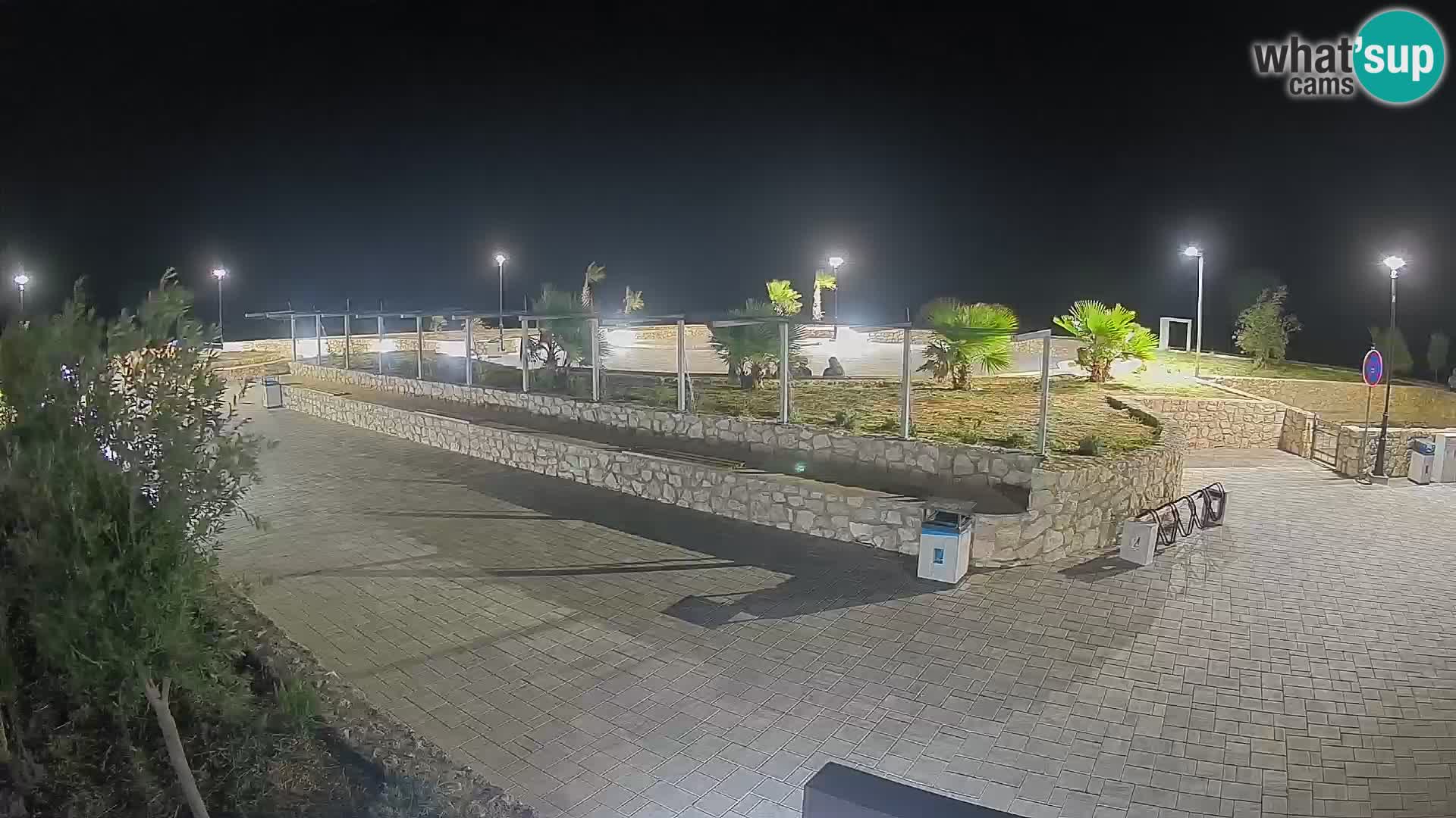 Webcam Mandre – Scène estivale Velika điga | Île de Pag