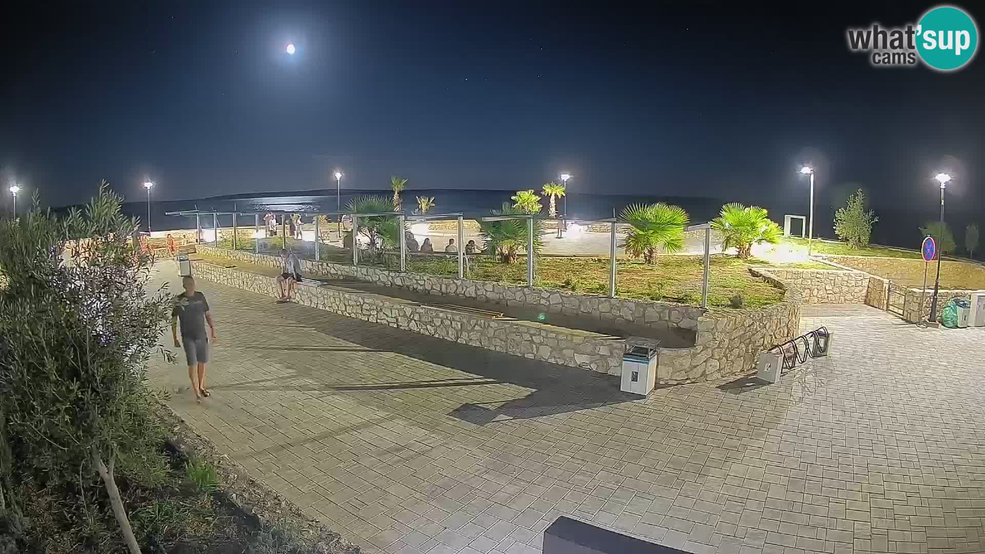 Mandre Summer Stage Webcam – Velika điga | Pag Island