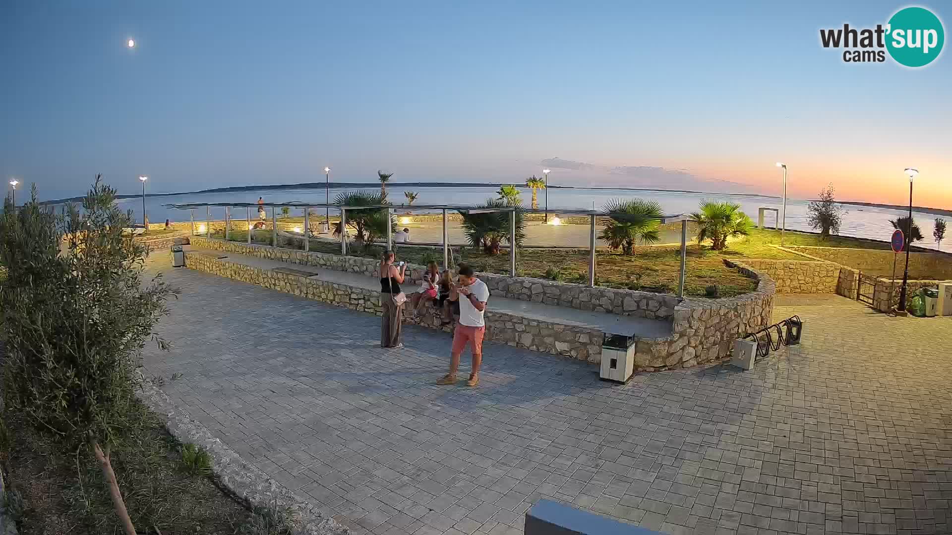 Webcam Mandre – Scène estivale Velika điga | Île de Pag