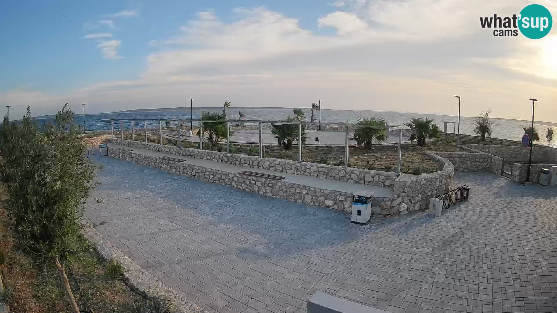 Mandre Summer Stage Webcam – Velika điga | Pag Island