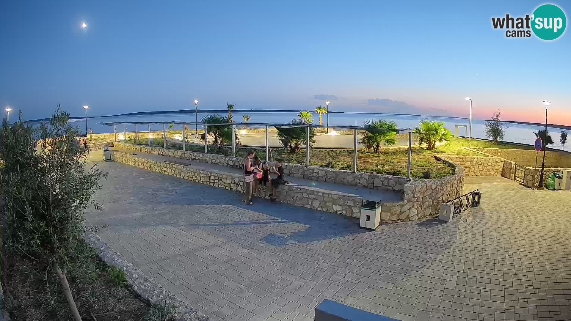 Mandre Summer Stage Webcam – Velika điga | Pag Island