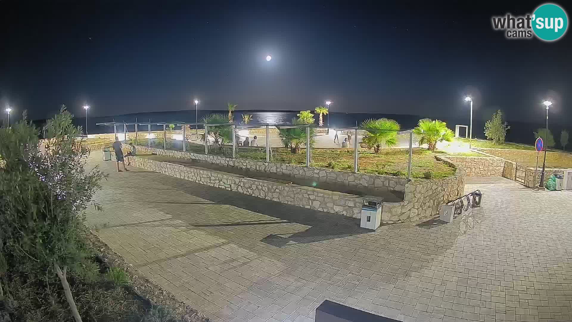 Mandre Summer Stage Webcam – Velika điga | Pag Island