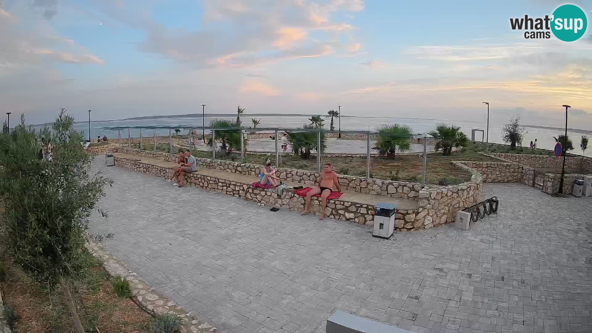 Mandre Summer Stage Webcam – Velika điga | Pag Island