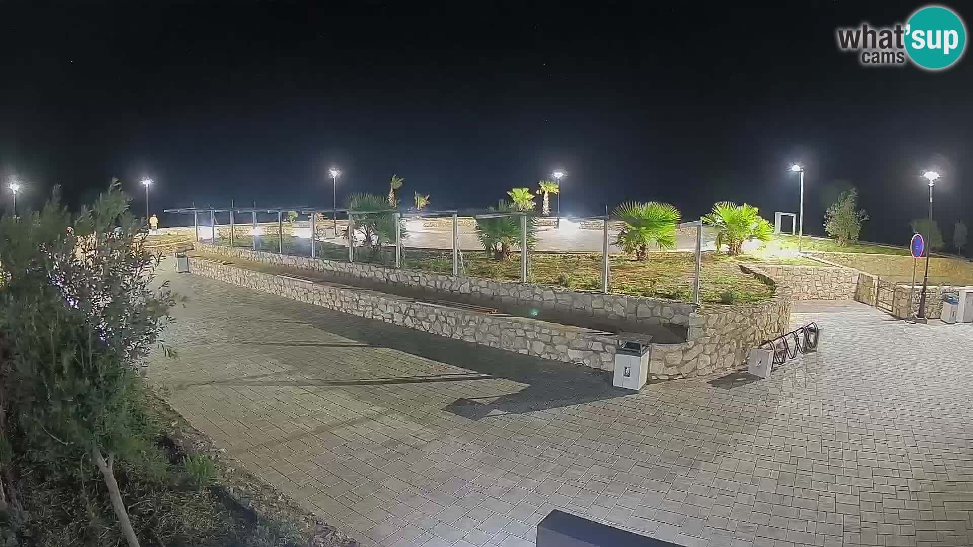 Webcam Mandre – Scène estivale Velika điga | Île de Pag