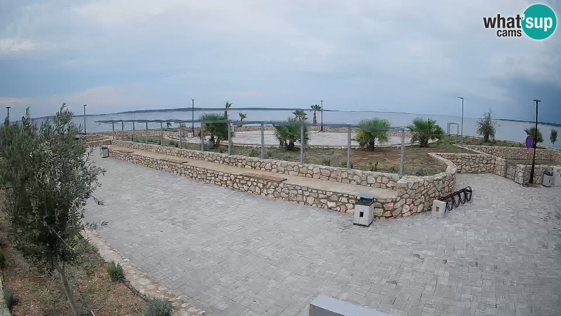 Webcam Mandre – Scène estivale Velika điga | Île de Pag
