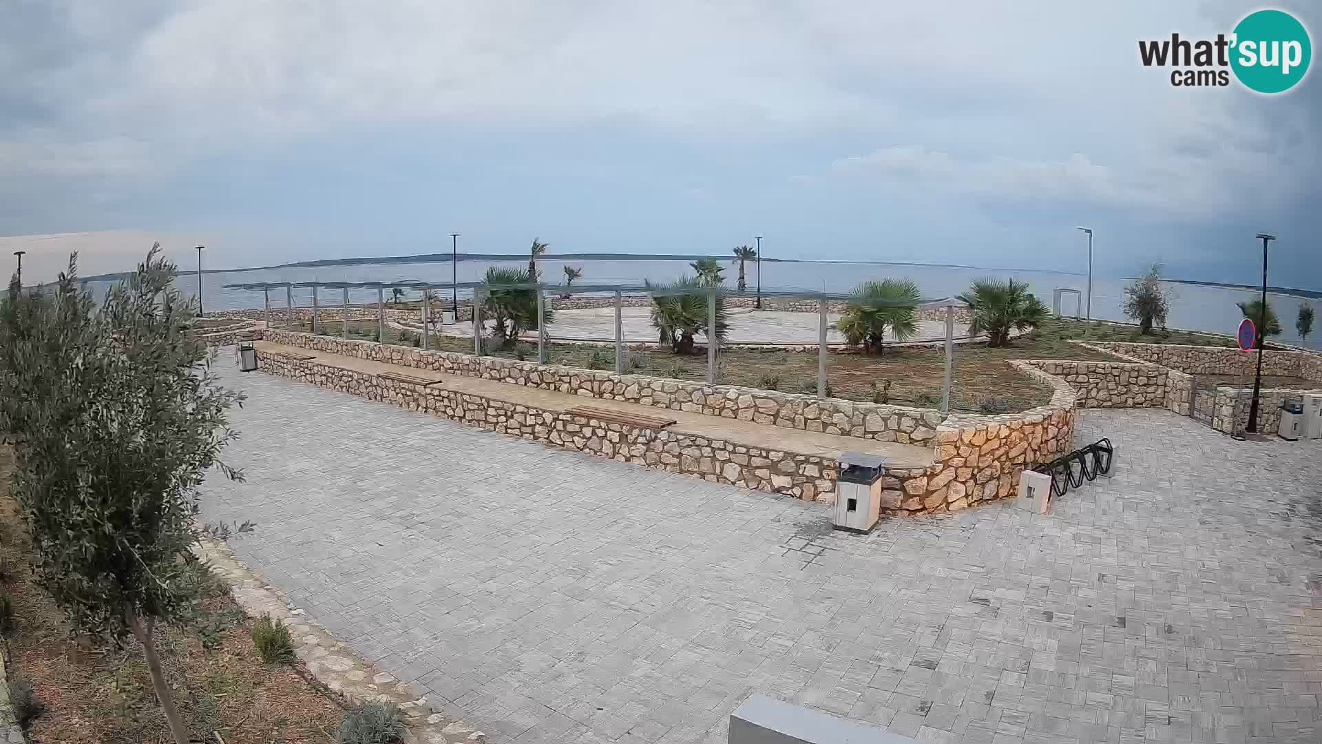 Mandre Summer Stage Webcam – Velika điga | Pag Island