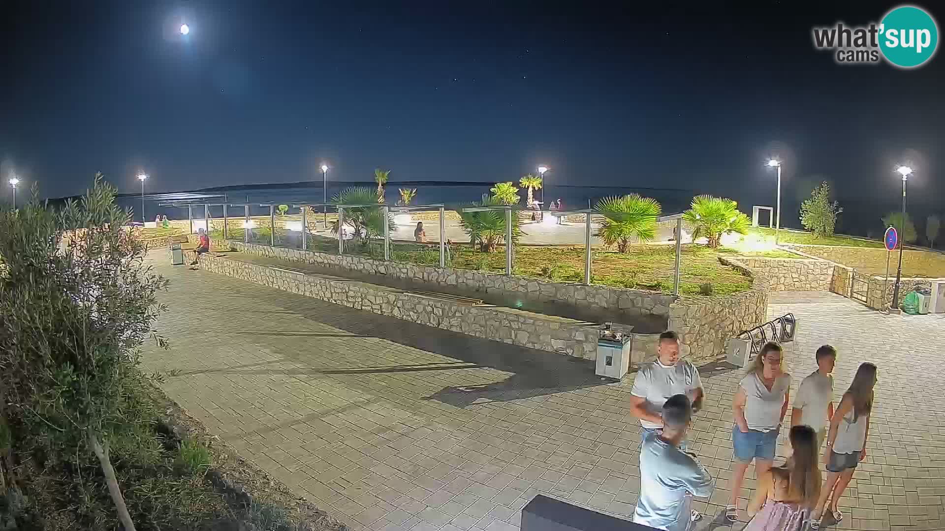 Webcam Mandre – Palco estivo Velika điga | Isola di Pag
