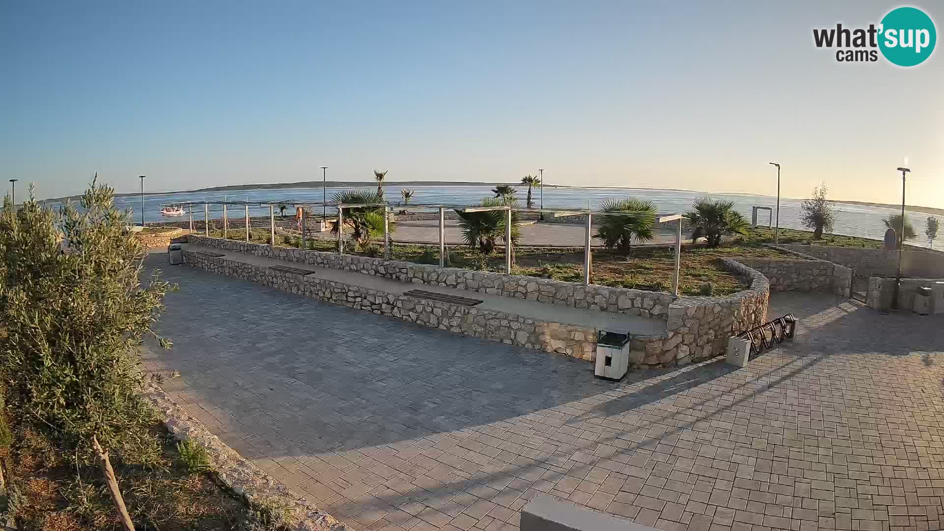 Mandre Summer Stage Webcam – Velika điga | Pag Island