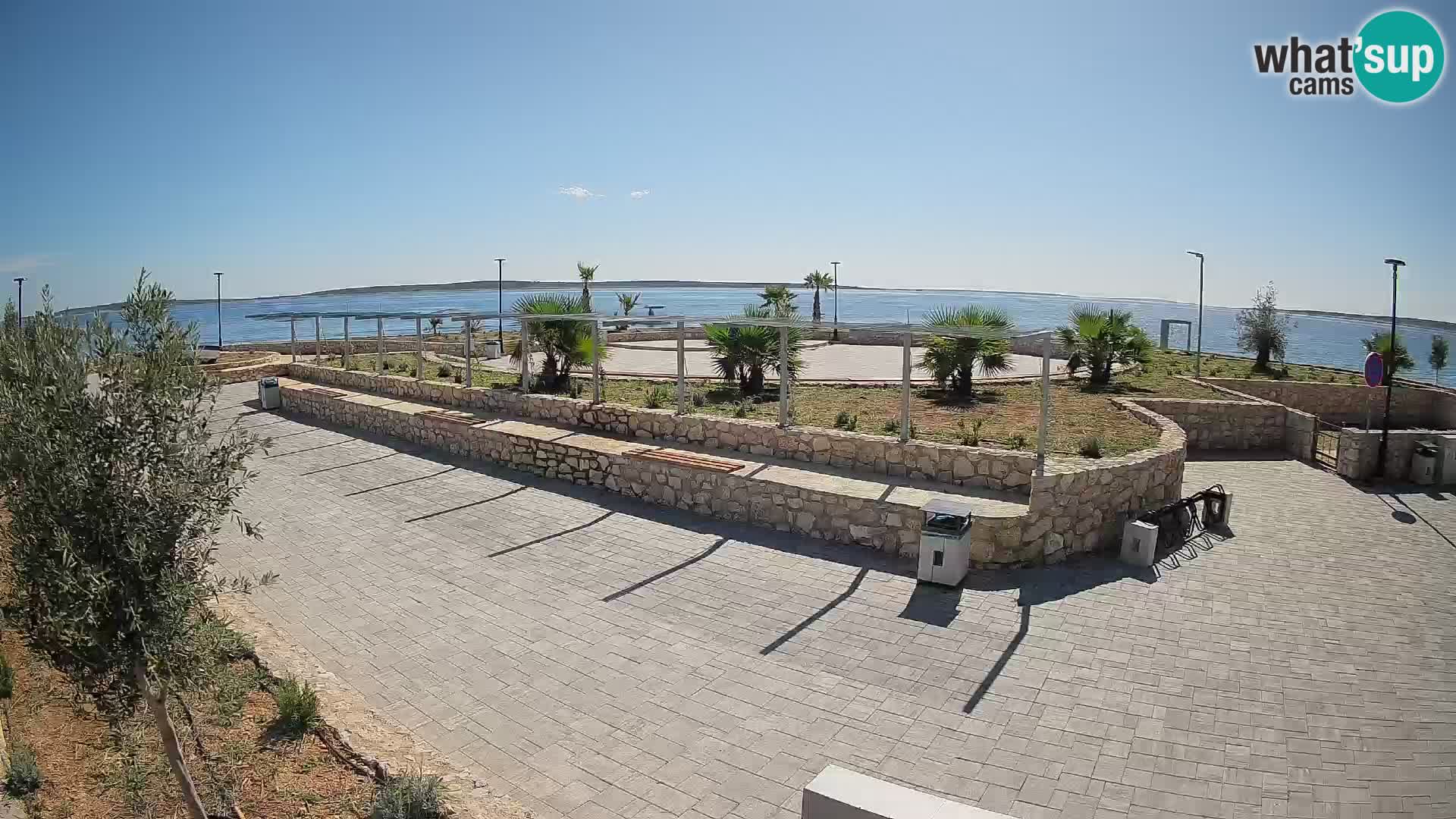 Webcam Mandre – Scène estivale Velika điga | Île de Pag