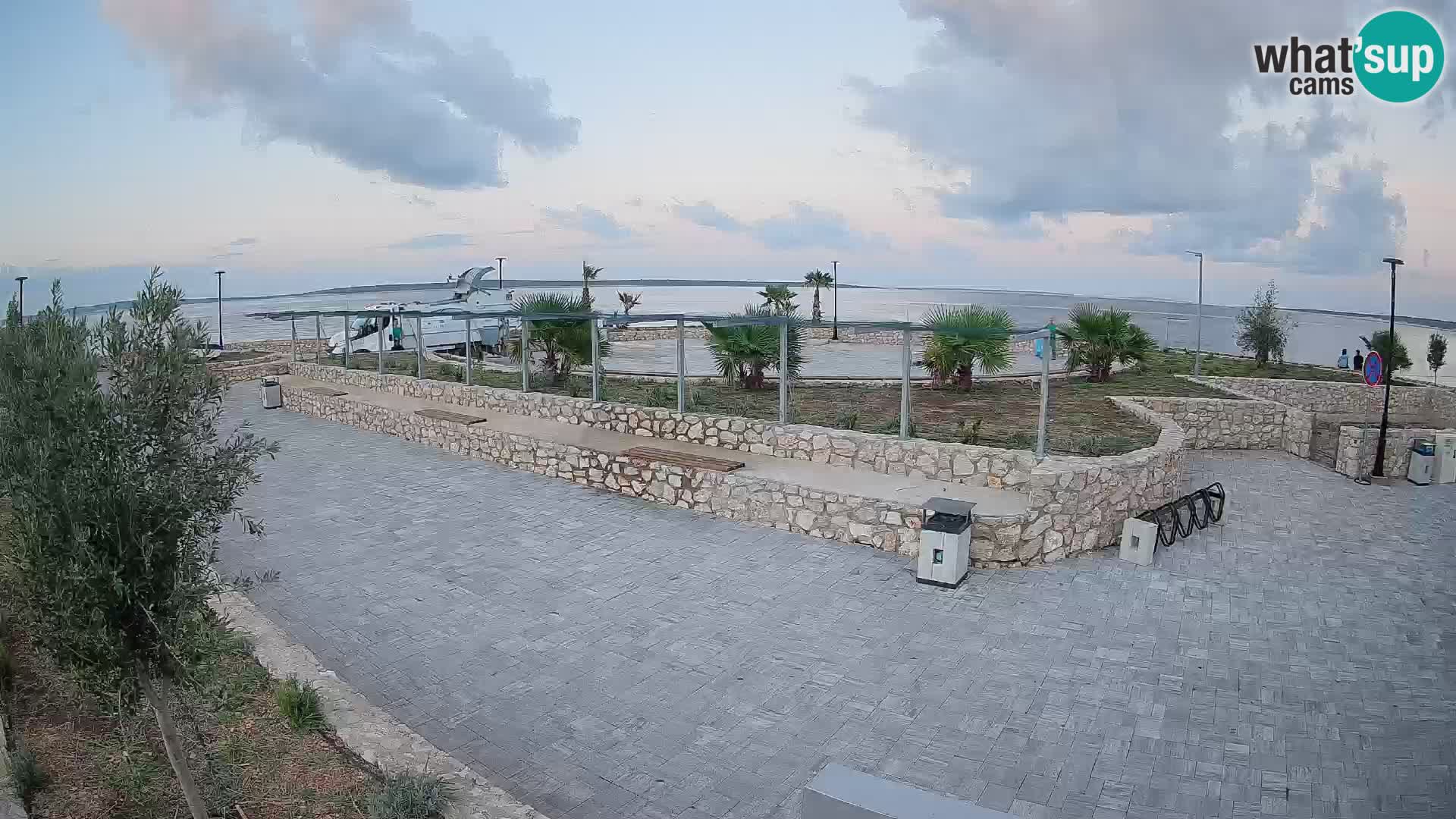 Webcam Mandre – Palco estivo Velika điga | Isola di Pag