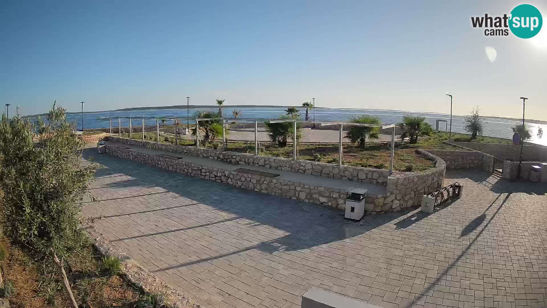 Mandre Summer Stage Webcam – Velika điga | Pag Island