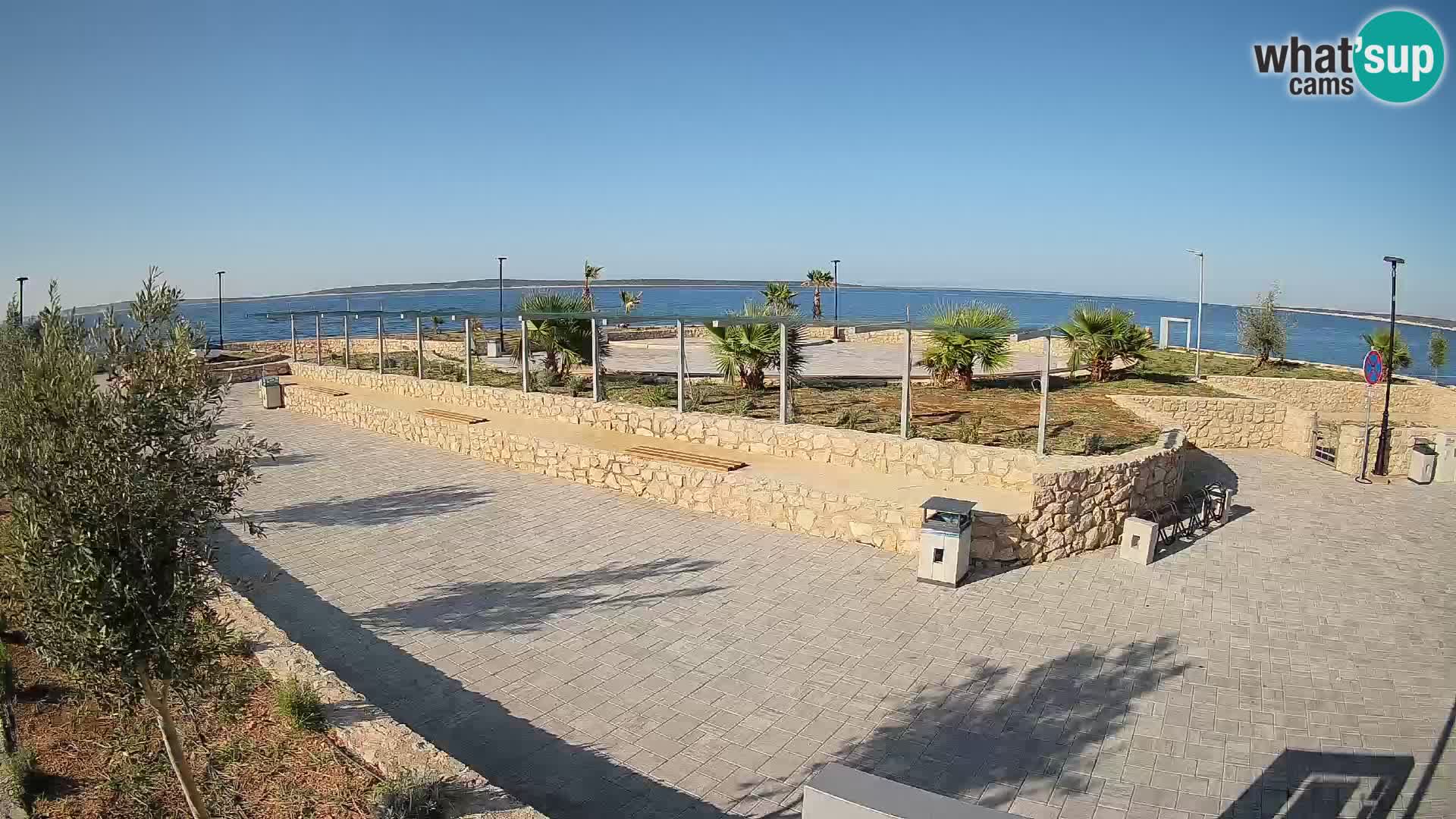 Mandre Summer Stage Webcam – Velika điga | Pag Island
