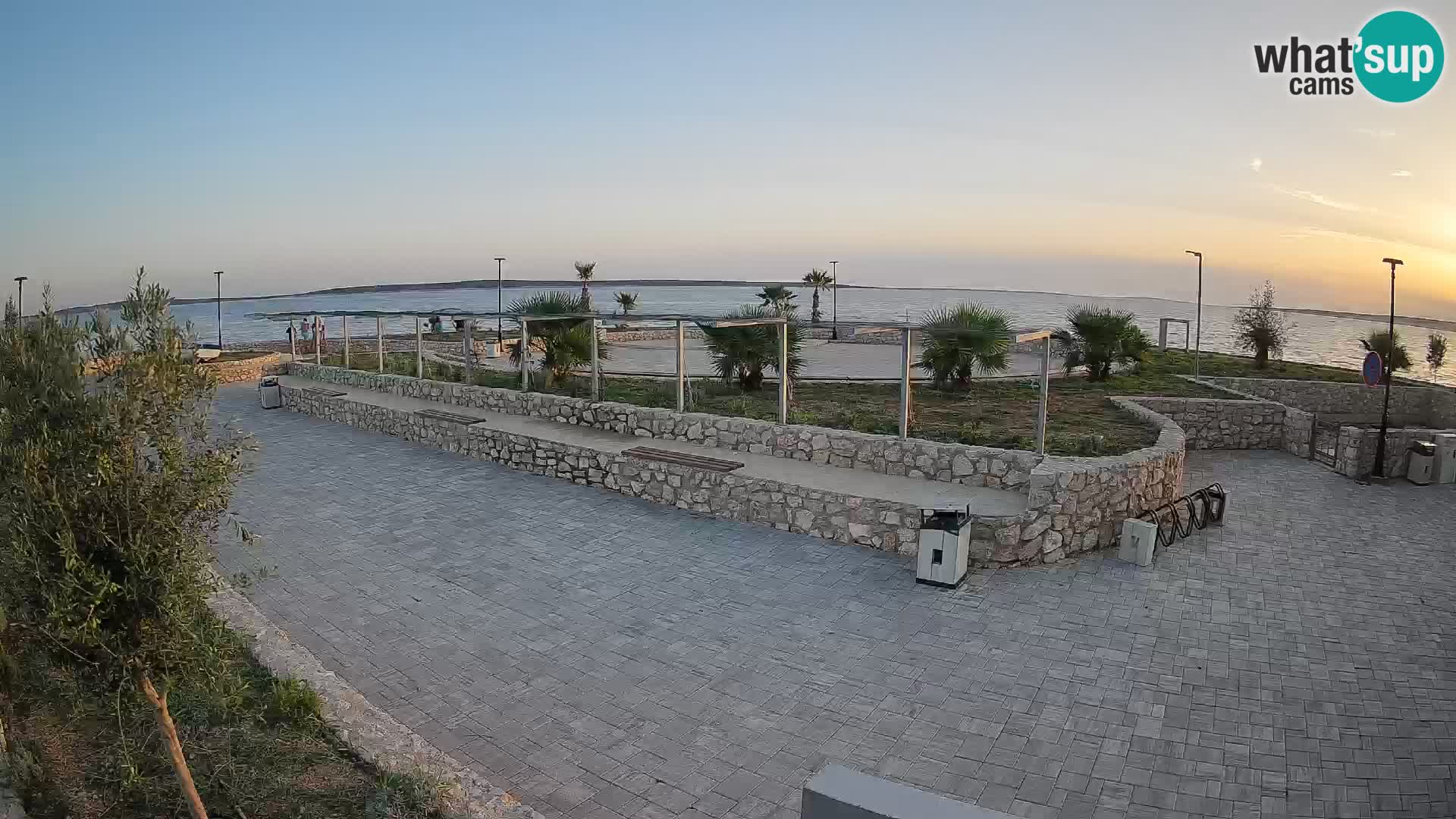 Webcam Mandre – Palco estivo Velika điga | Isola di Pag