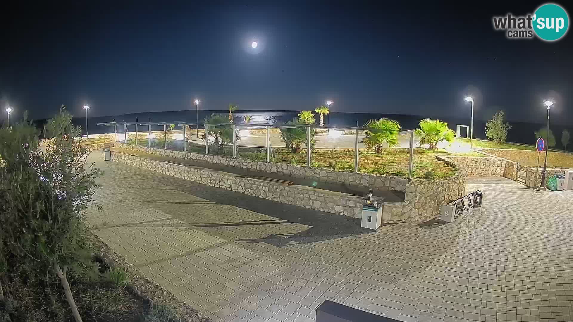 Webcam Mandre – Palco estivo Velika điga | Isola di Pag
