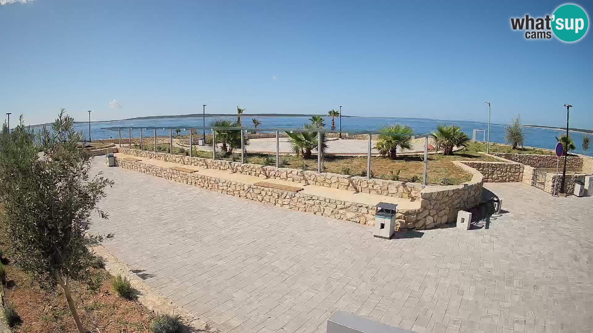 Mandre Sommerbühne Webcam – Velika điga | Insel Pag