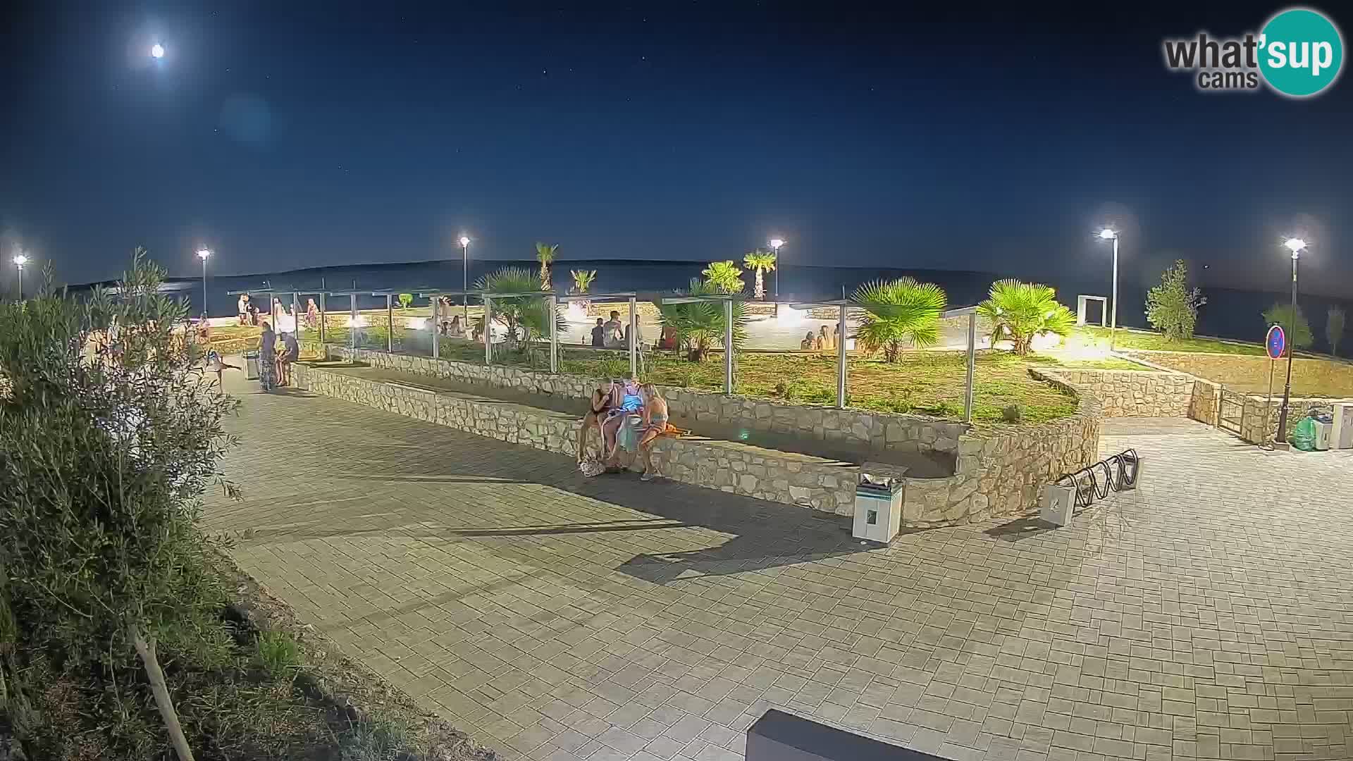 Mandre Summer Stage Webcam – Velika điga | Pag Island