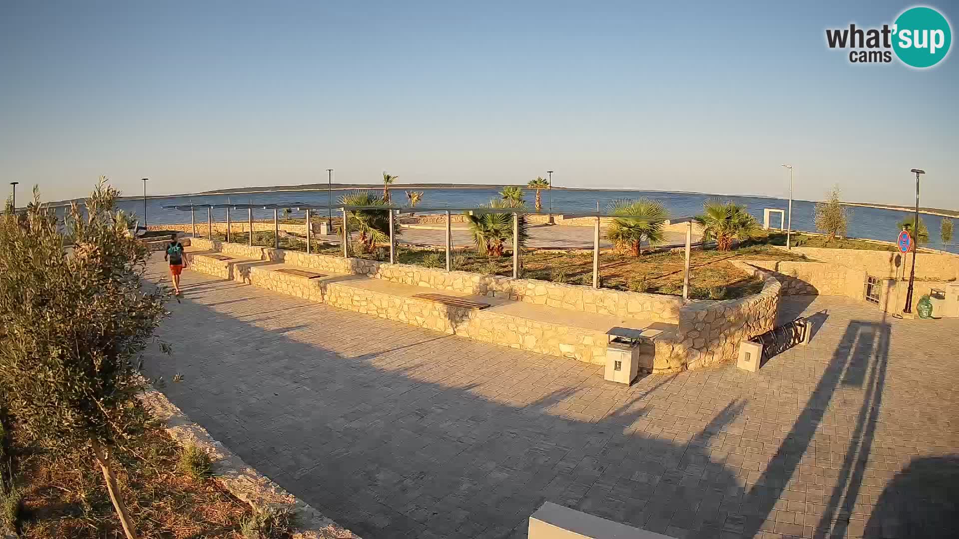 Mandre Summer Stage Webcam – Velika điga | Pag Island