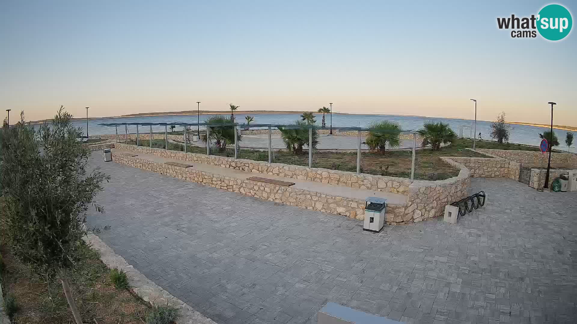 Mandre Summer Stage Webcam – Velika điga | Pag Island
