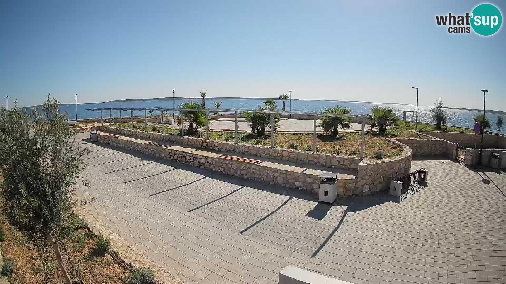 Webcam Mandre – Scène estivale Velika điga | Île de Pag