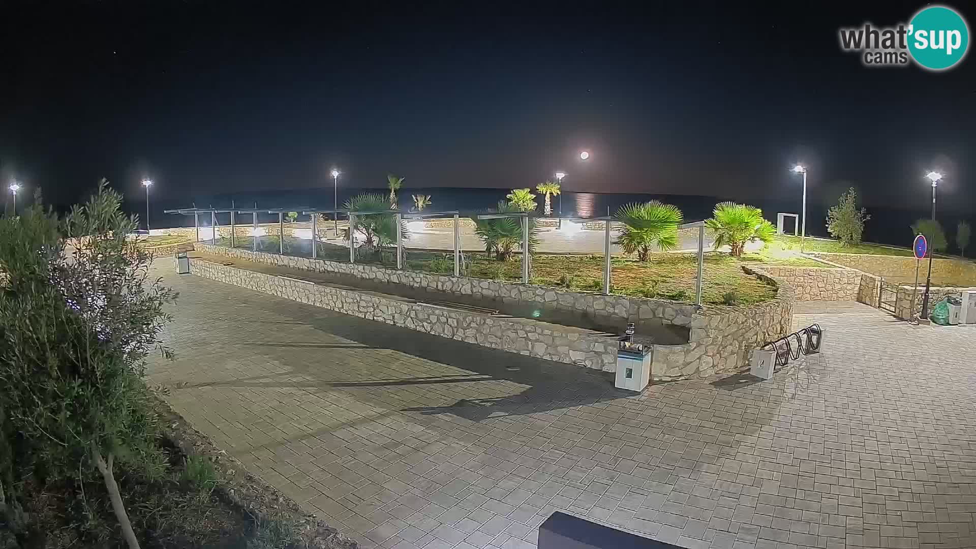 Mandre Summer Stage Webcam – Velika điga | Pag Island