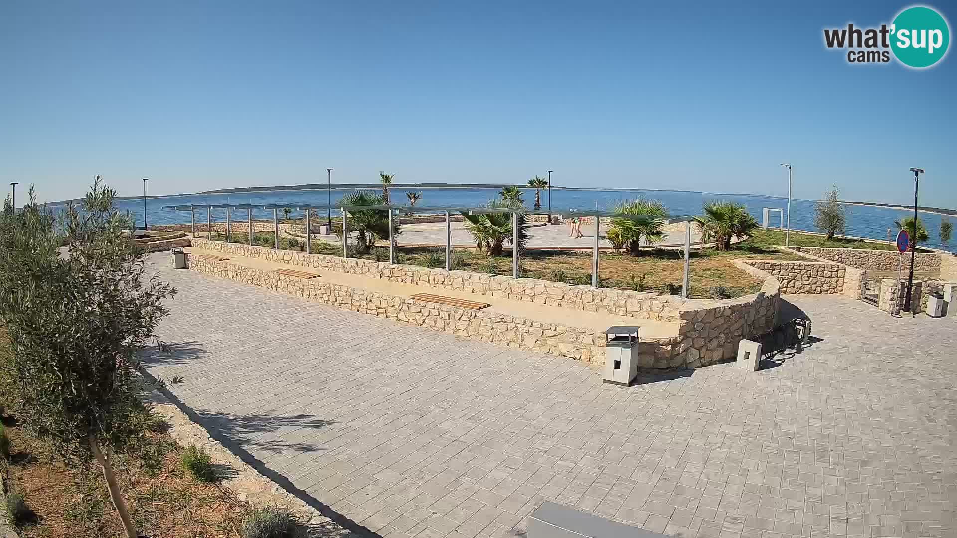 Mandre Sommerbühne Webcam – Velika điga | Insel Pag