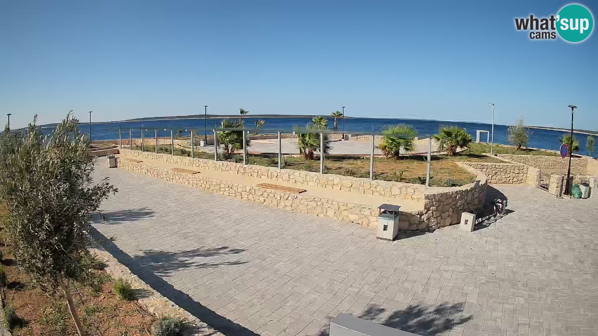 Mandre Summer Stage Webcam – Velika điga | Pag Island