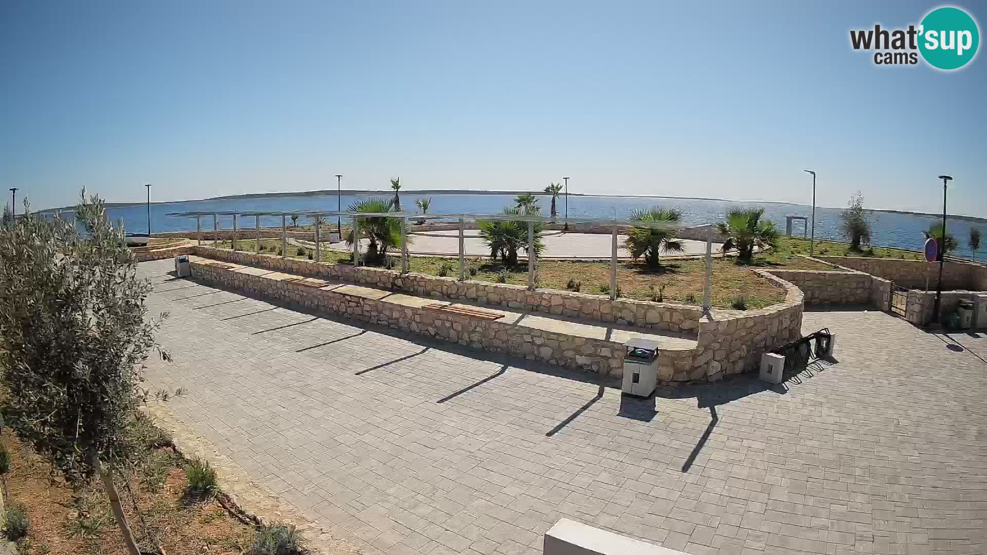 Mandre Sommerbühne Webcam – Velika điga | Insel Pag