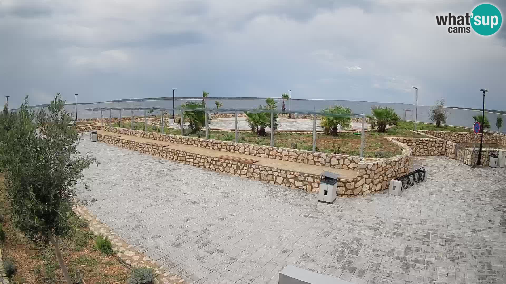 Webcam Mandre – Scène estivale Velika điga | Île de Pag