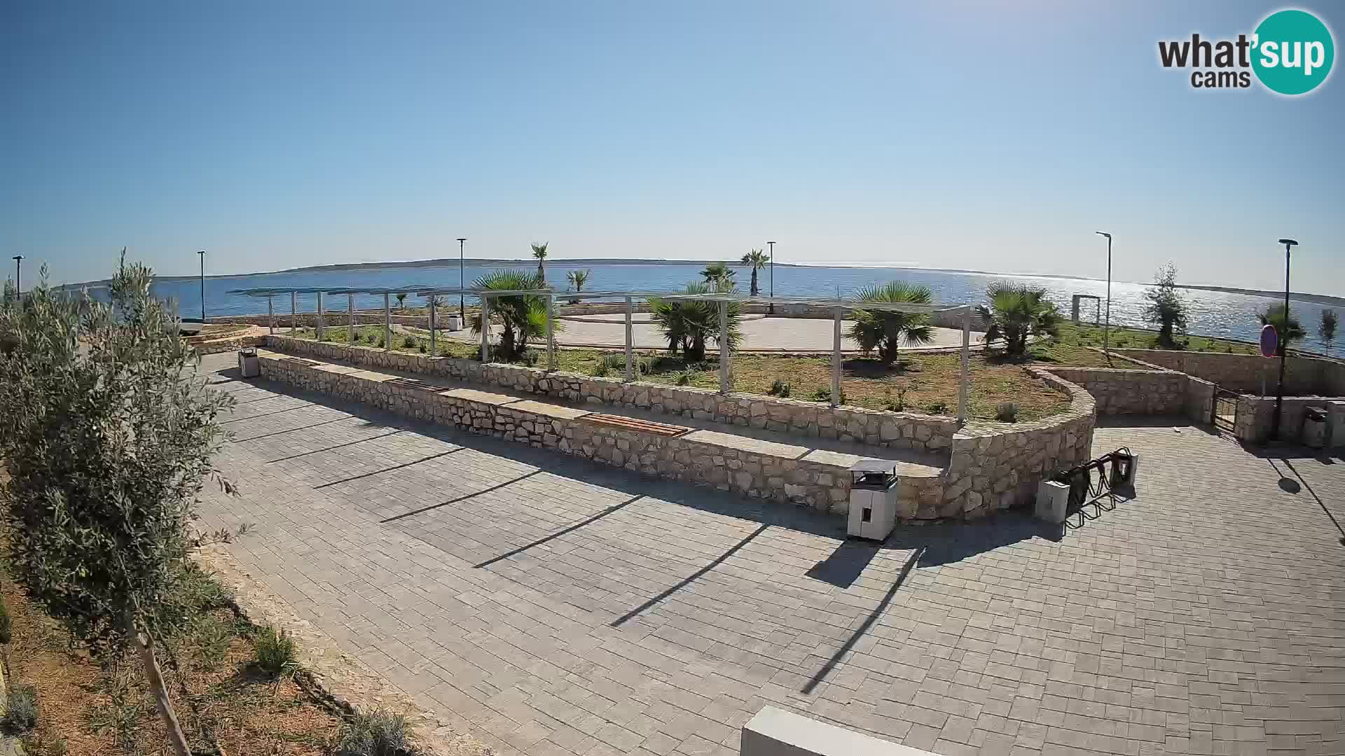 Webcam Mandre – Palco estivo Velika điga | Isola di Pag