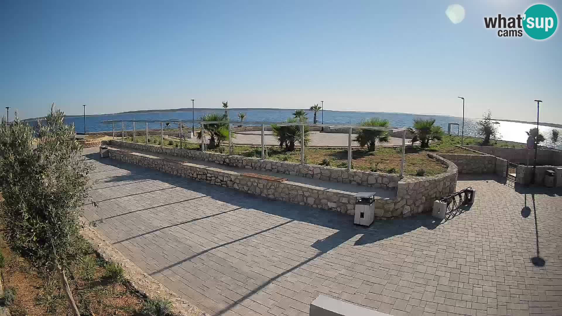 Mandre Summer Stage Webcam – Velika điga | Pag Island