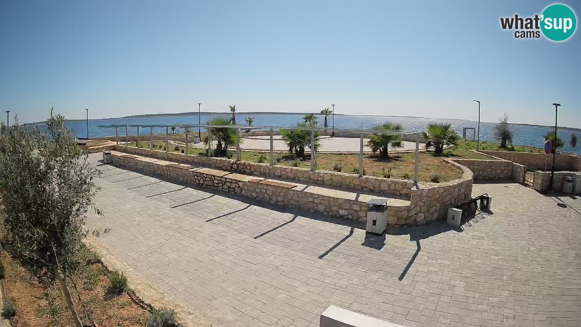 Mandre Summer Stage Webcam – Velika điga | Pag Island