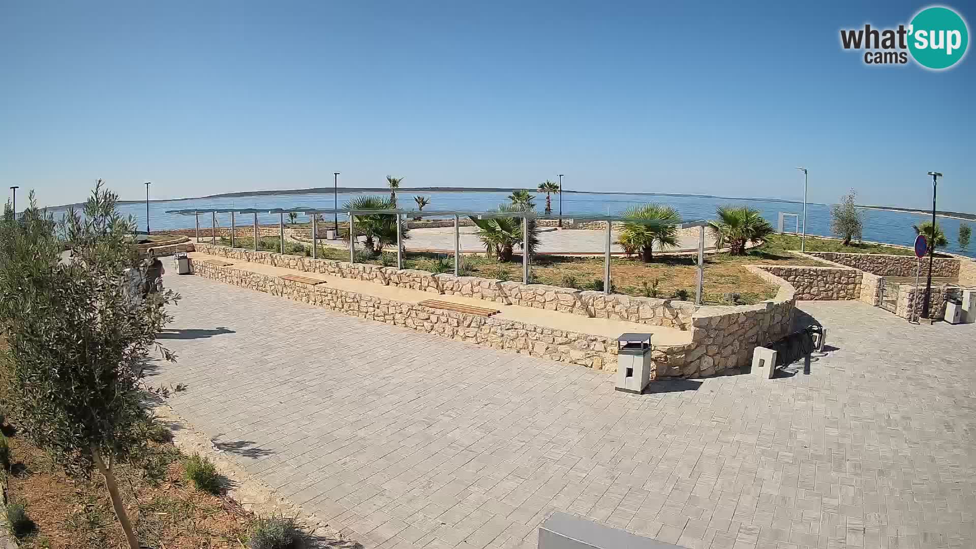 Webcam Mandre – Palco estivo Velika điga | Isola di Pag