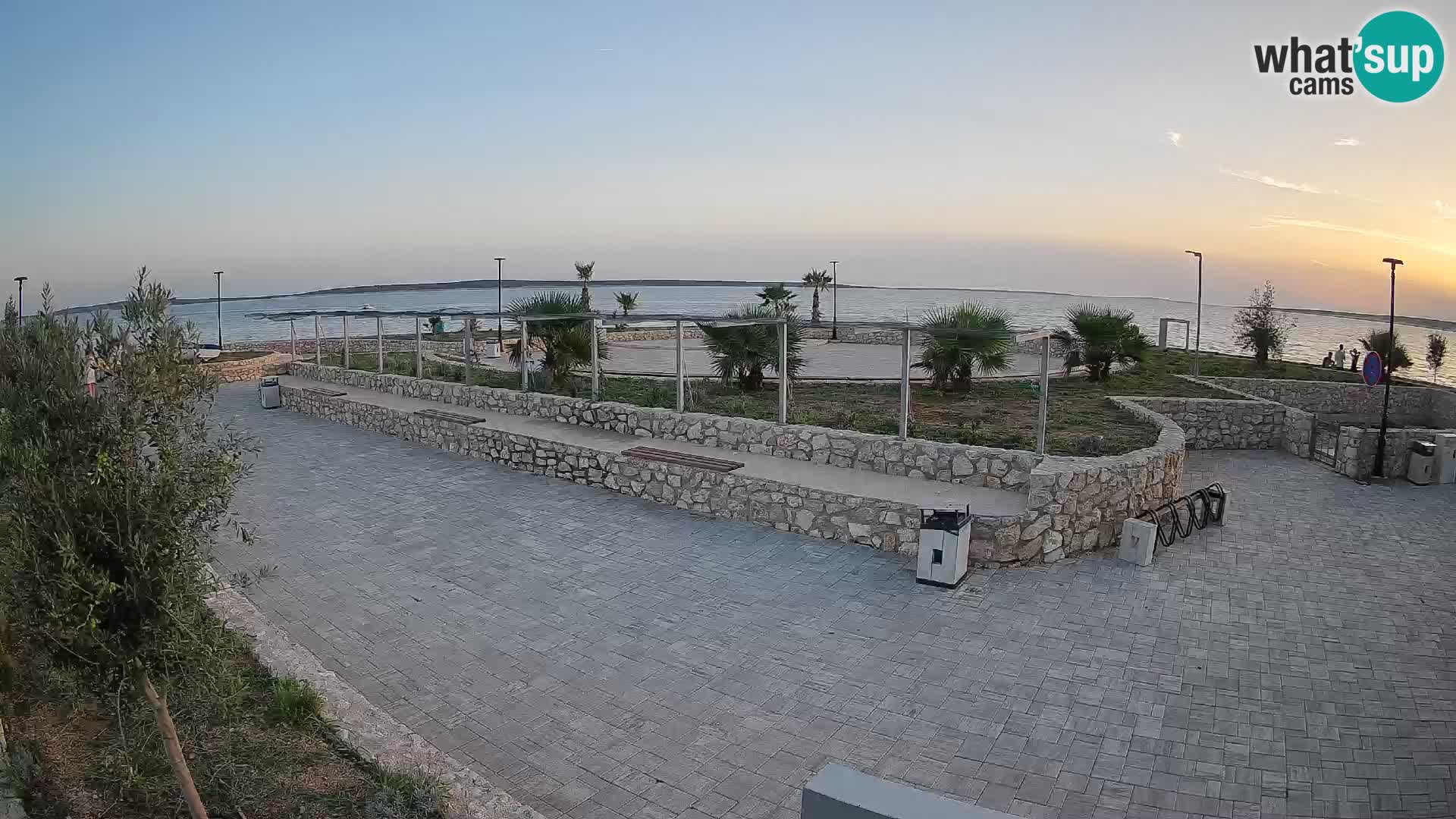 Mandre Summer Stage Webcam – Velika điga | Pag Island