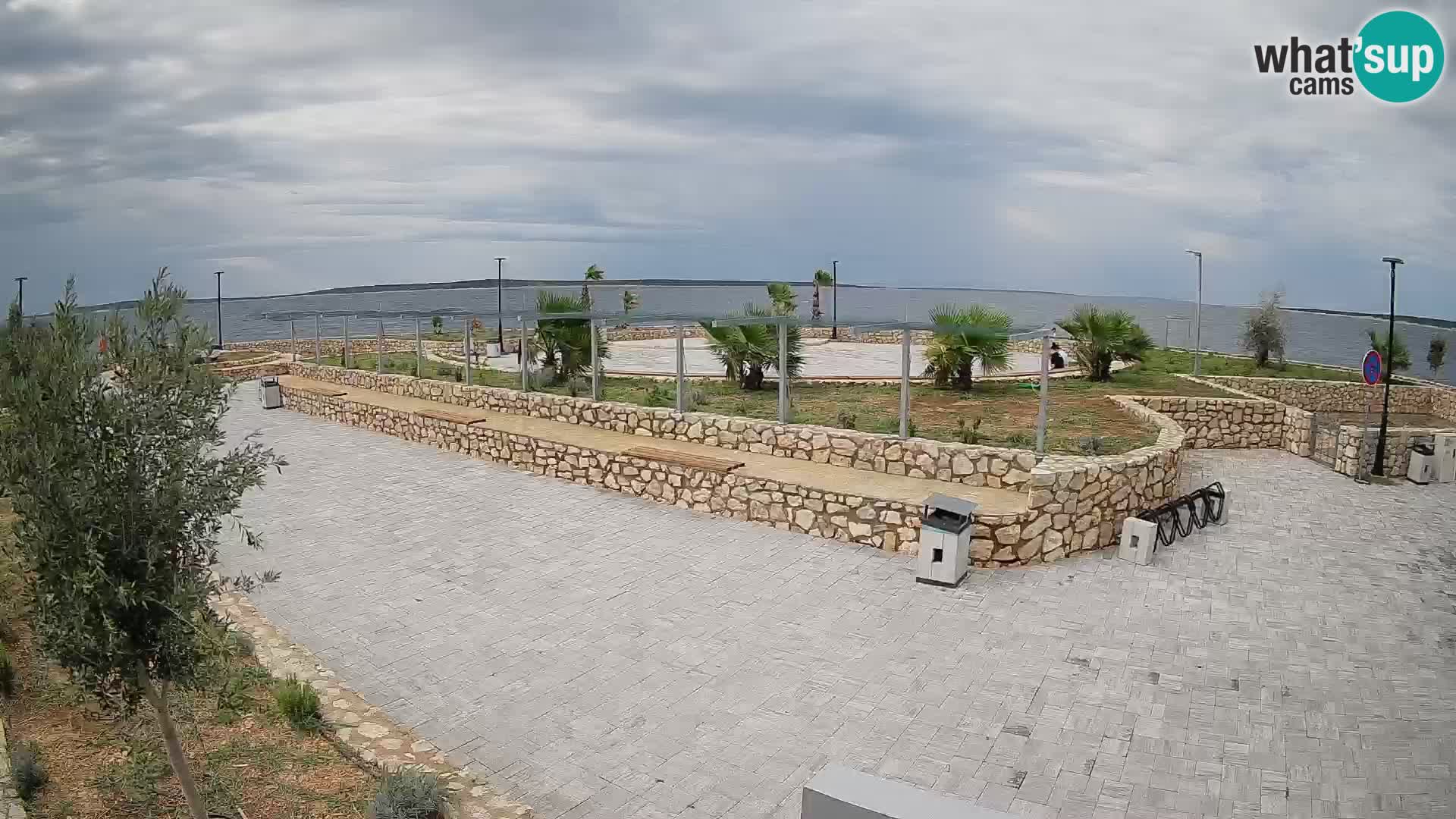 Webcam Mandre – Escenario de verano Velika điga | Isla de Pag