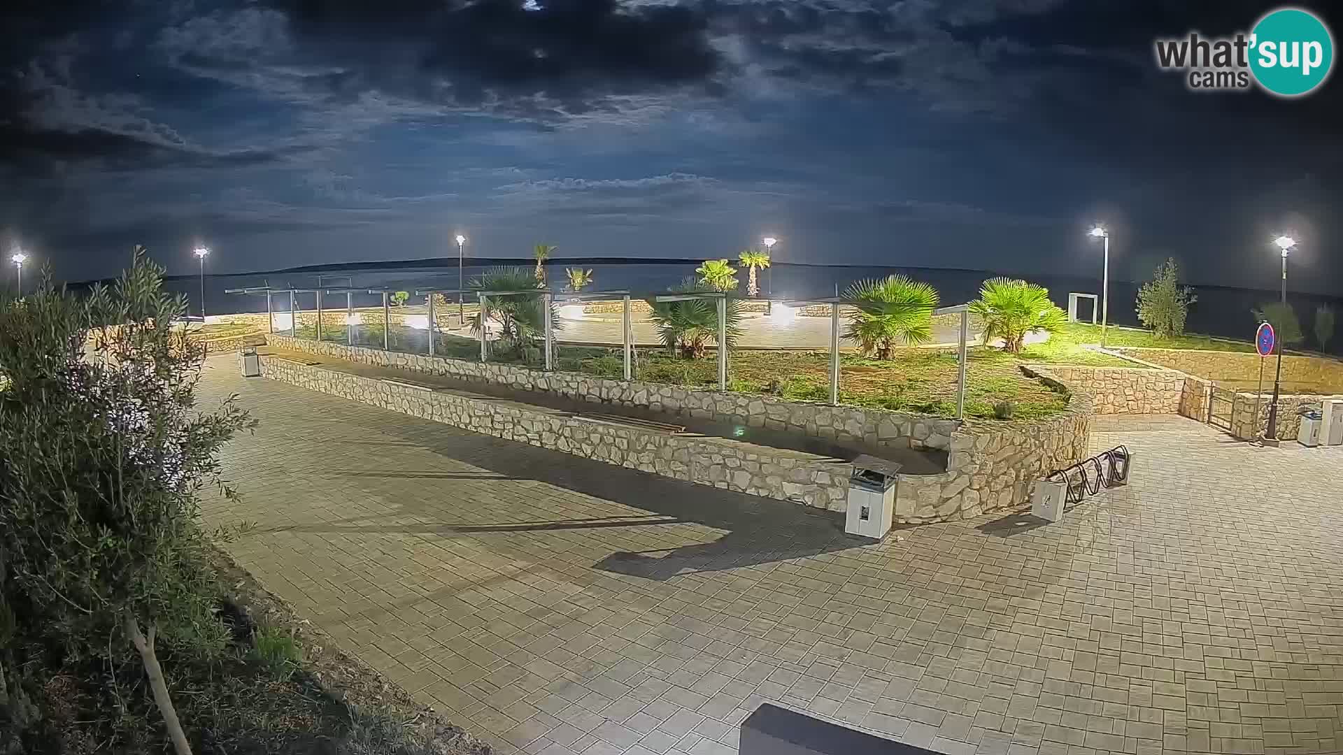 Webcam Mandre – Escenario de verano Velika điga | Isla de Pag